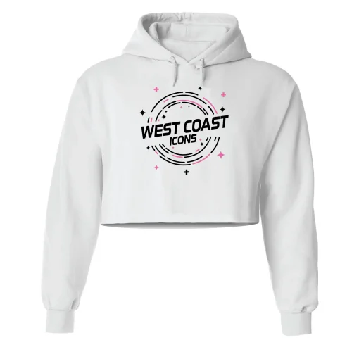 WCI White Crop Hoodie