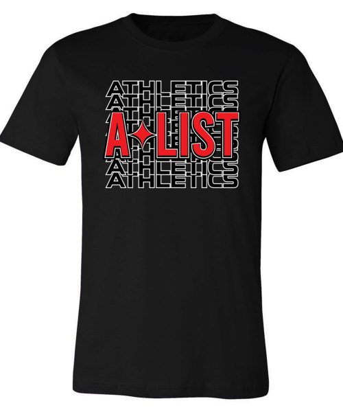ALA List Black Tee