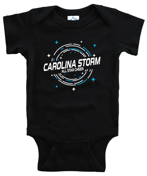 CS Black Baby Onesie