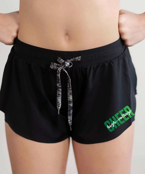 HVC Black Flutter Short