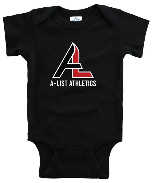 ALA Black Baby Onesie