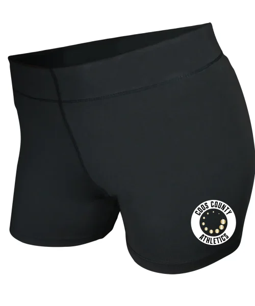 CCA Black Performance Shorts