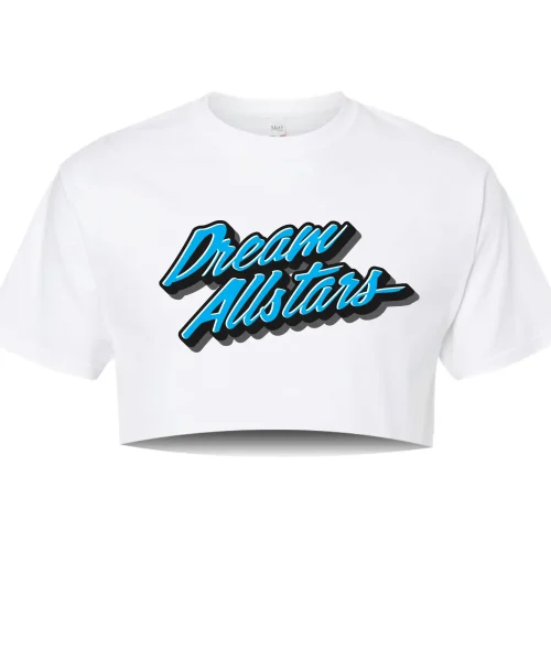 Dream White Crop Tee