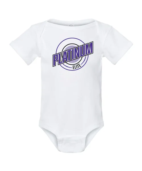 PE White Baby Onesie