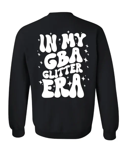 GBA Glitter Black Crewneck