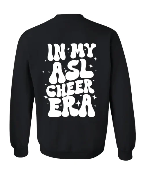 ASL Black Crewneck