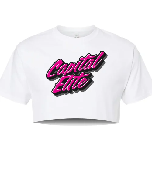 CEA White Crop Tee