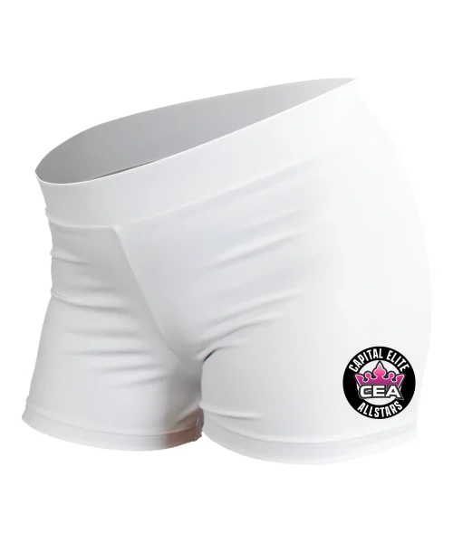 CEA White Performance Shorts