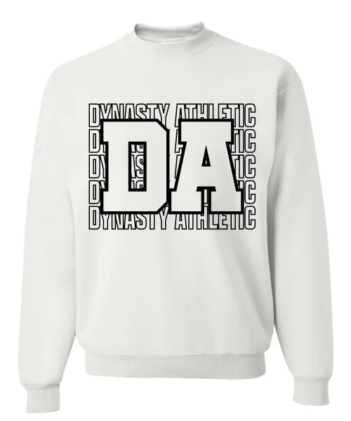 DA White Crewneck