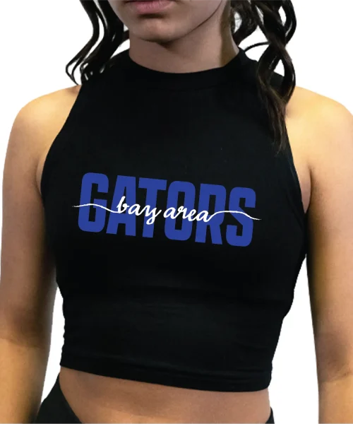 BAG High Collar Crop