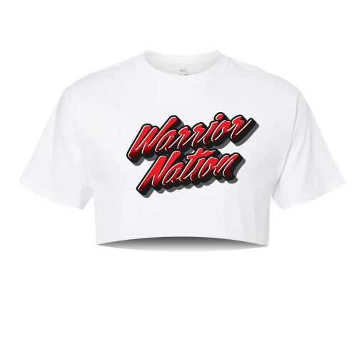 WN White Crop Tee