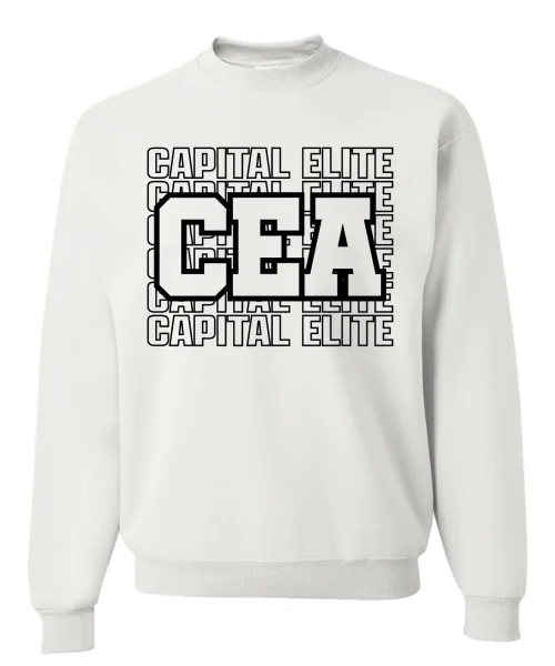 CEA White Crewneck