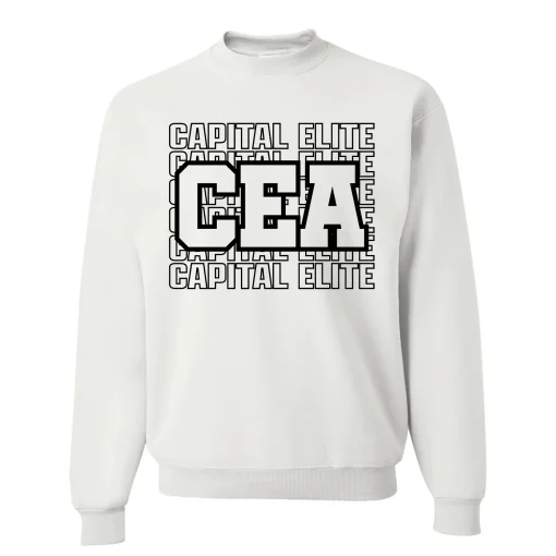 CEA White Crewneck