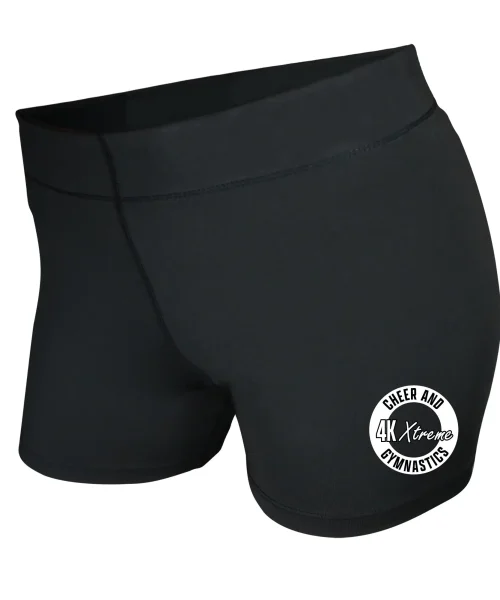 4K Black Performance Shorts