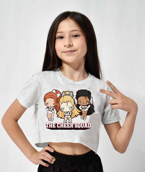 The Cheer Squad Cropped Tee