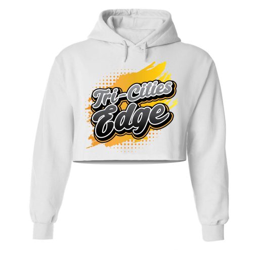 TCE New White Crop Hoodie