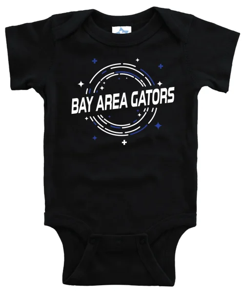BAG Black Baby Onesie