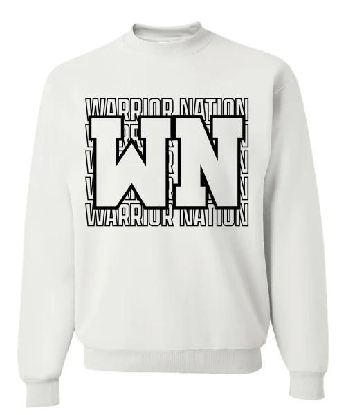 WN White Crewneck