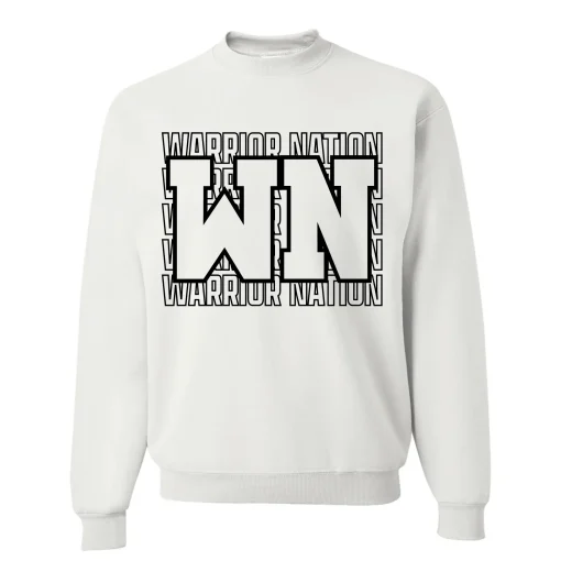 WN White Crewneck