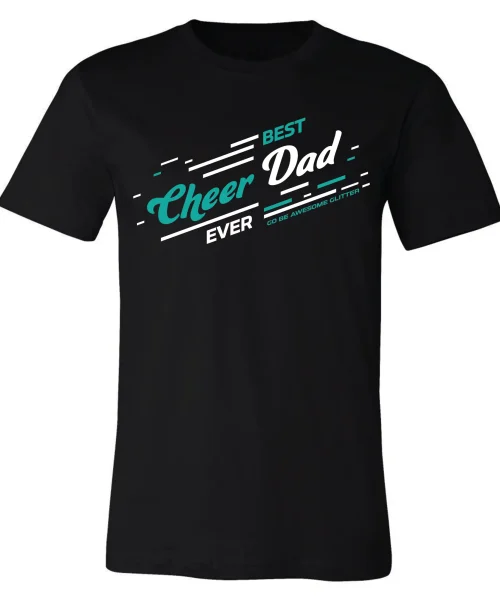 GBA Glitter Cheer Dad Tee