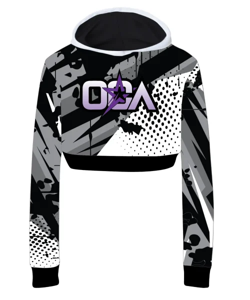 OCA Crop Graphic Hoodie