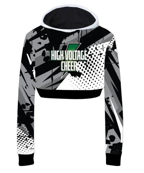 HVC Crop Graphic Hoodie