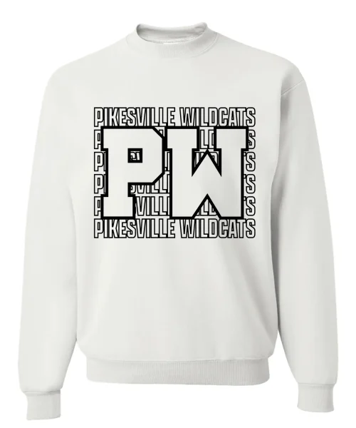PW White Crewneck