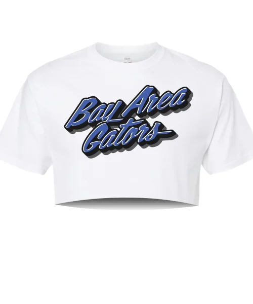 BAG White Crop Tee