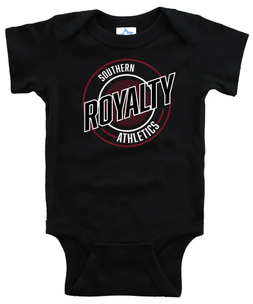 SRA Black Baby Onesie