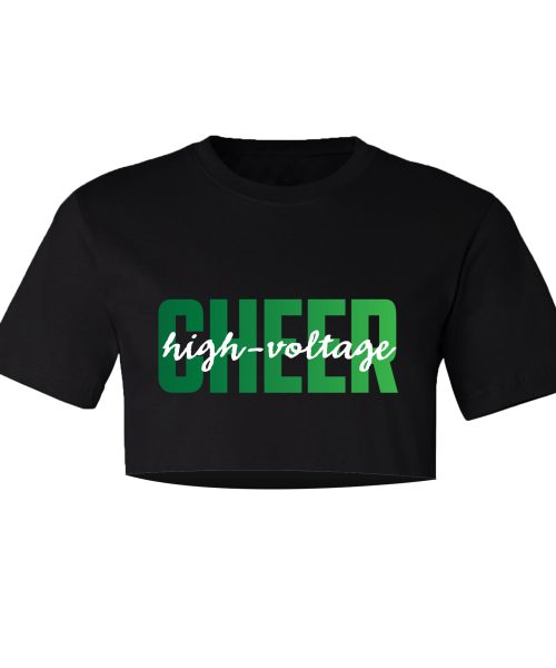 HVC Old Black Crop Tee