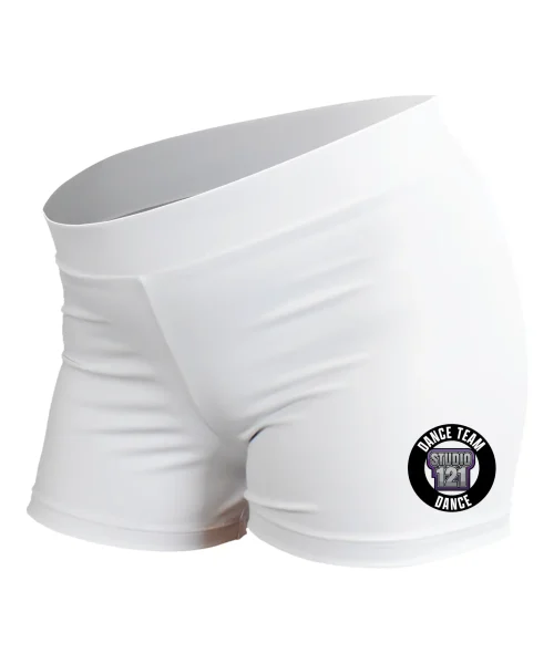 121 White Performance Shorts