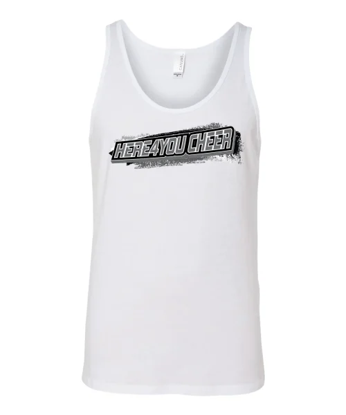 H4U White Cheer Tank