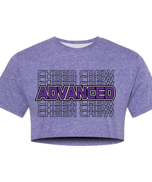 ACC Purple Crop Tee