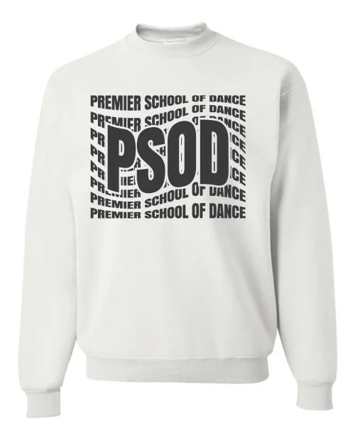 PSOD White Crewneck