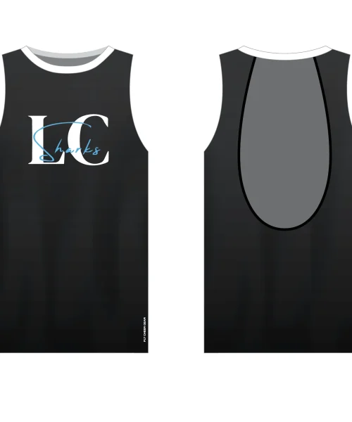 Sharks Open Back Tank