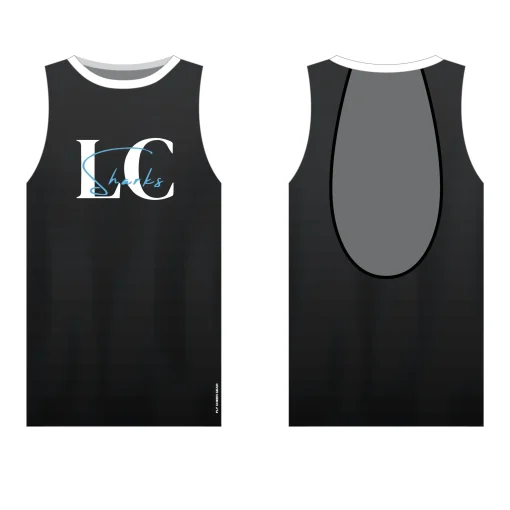 Sharks Open Back Tank