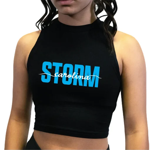 CS High Collar Crop