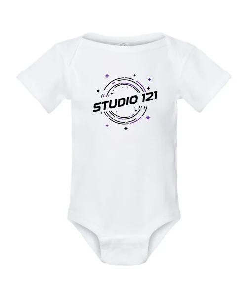 121 White Baby Onesie
