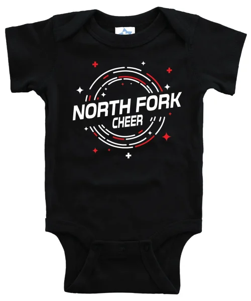 NFC Black Baby Onesie