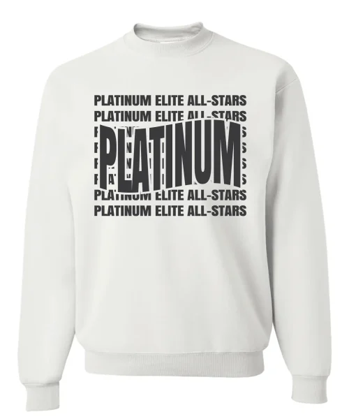 PE White Crewneck