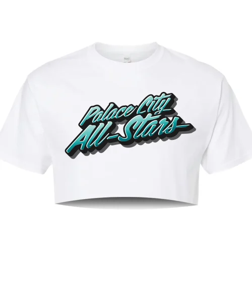 PCA White Crop Tee