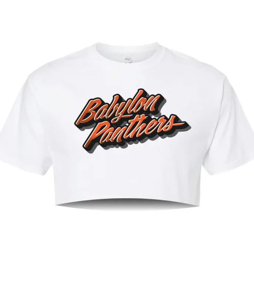 BP White Crop Tee