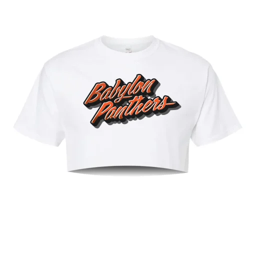 BP White Crop Tee