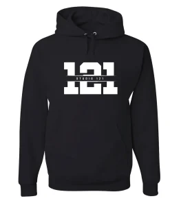 121 Black Hoodie