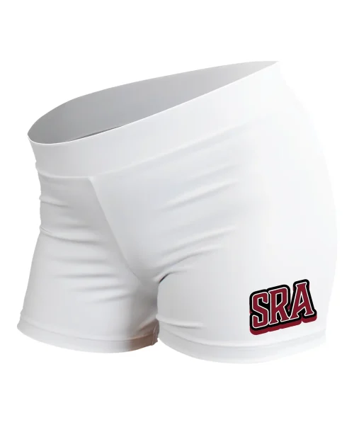 SRA White Performance Shorts