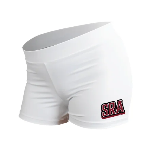 SRA White Performance Shorts