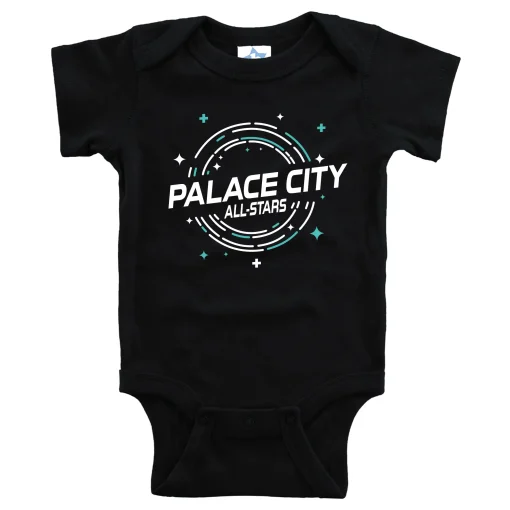 PCA Black Baby Onesie
