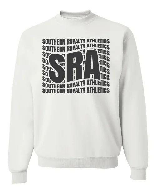 SRA White Crewneck