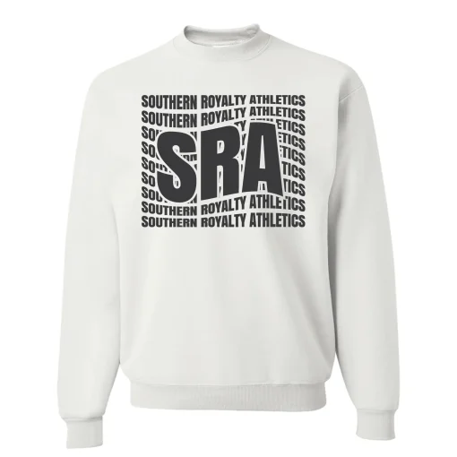 SRA White Crewneck