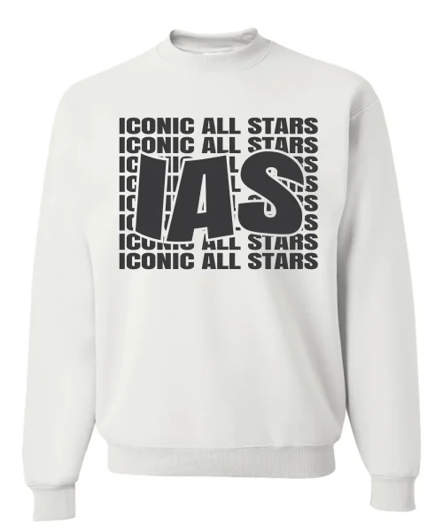 IAS White Crewneck